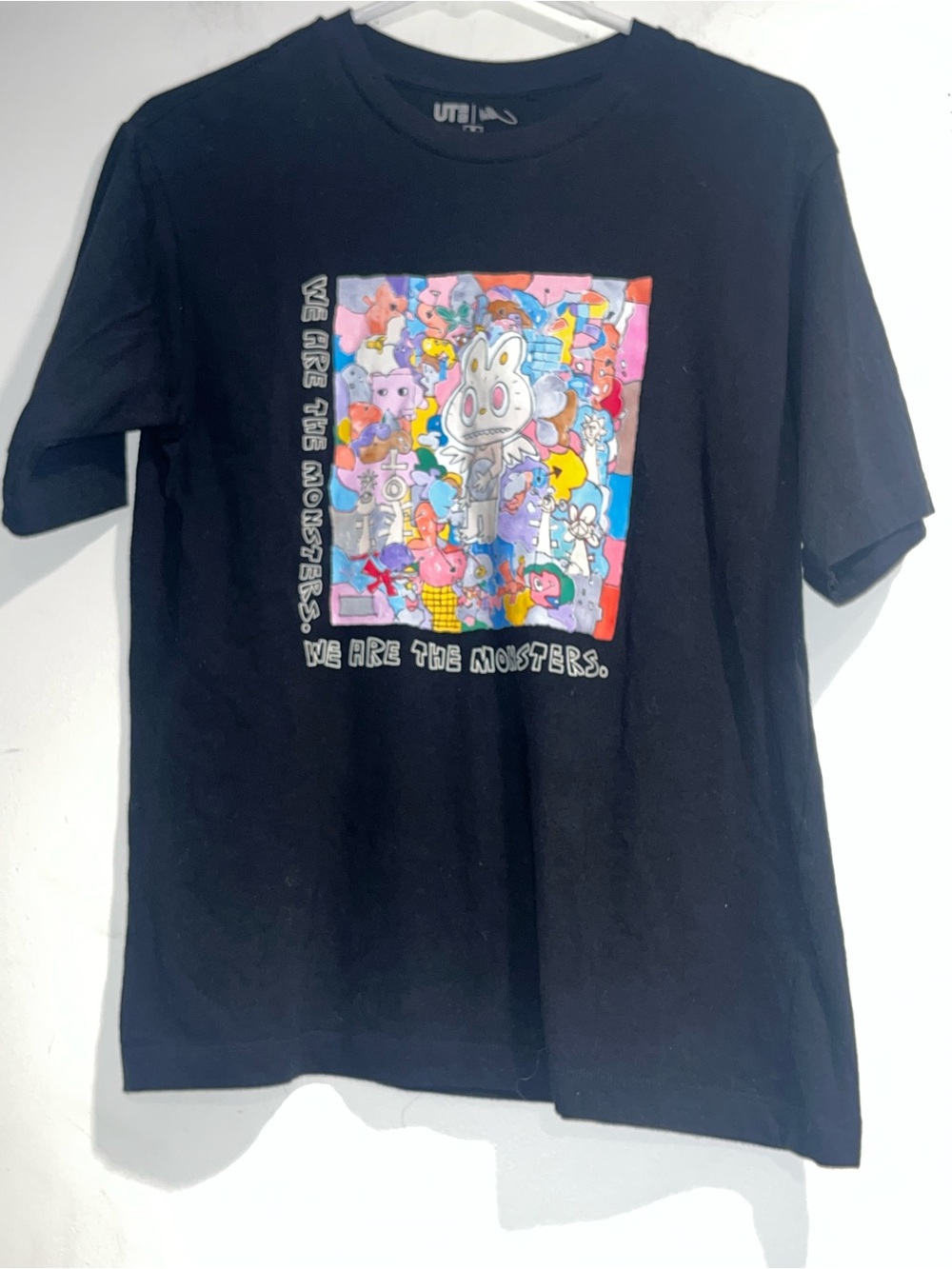 UNIQLO X POPMART Labubu We Are the Monsters tee